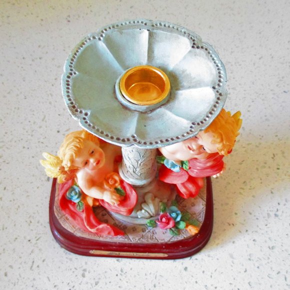 Louis Dionne Cherub Angels Candle Holder - Picture 5 of 9